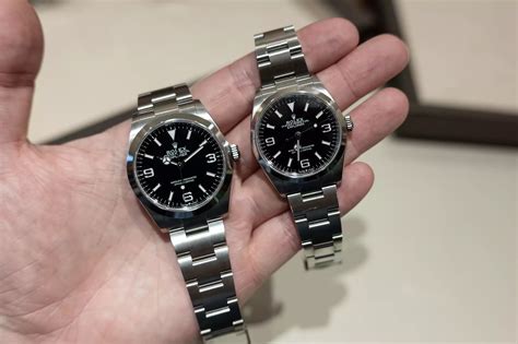 explorer 40 rolex|rolex explorer 36mm vs 40mm.